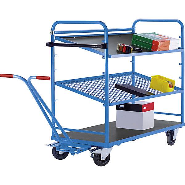 Regalwagen für 5 Etagenböden ohne Etagenböden. TAKKT Industrial & Packaging GmbH 42319849-1
