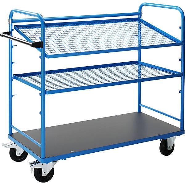 Regalwagen für 5 Etagenböden ohne Etagenböden. TAKKT Industrial & Packaging GmbH 42319849-3