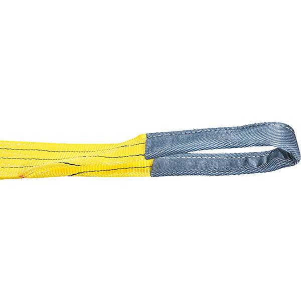 Hebeband mit 2 Schlaufen Tragfähigkeit einfach direkt 3000 kg VE 2 Stk Nutzlänge 4 m. FS-Hebetechnik GmbH-0