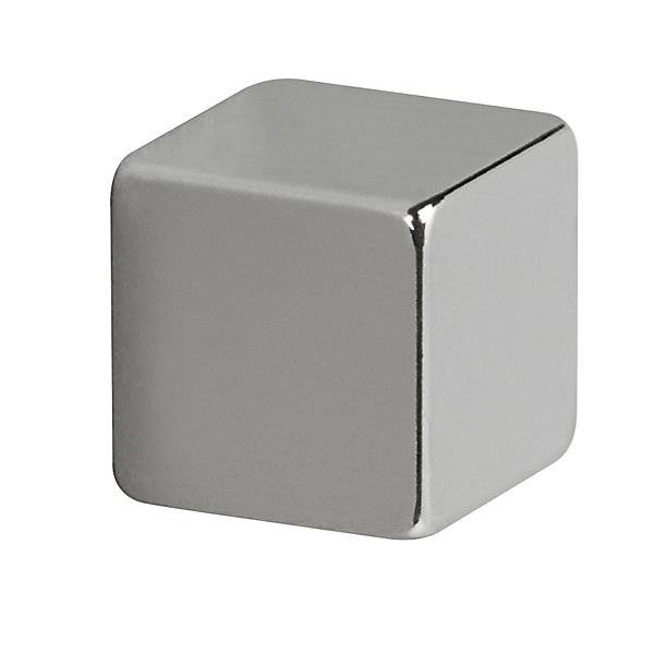 Neodym-Würfelmagnet vernickelt Haftkraft 38 kg VE 20 Stk. Jakob Maul GmbH 11645149