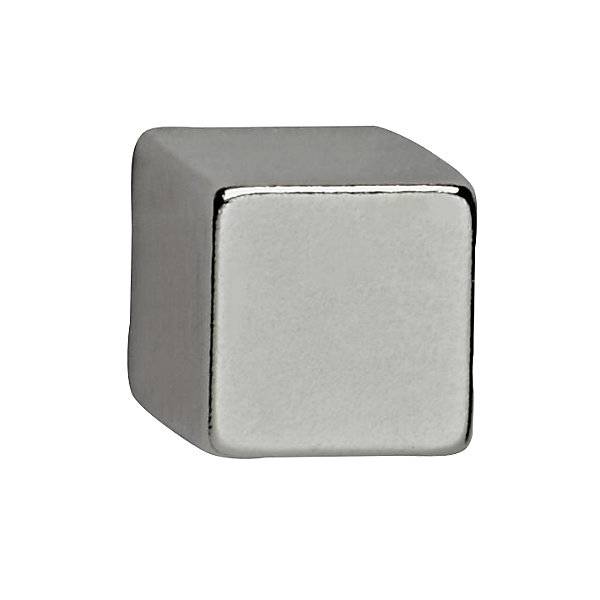 Neodym-Würfelmagnet vernickelt Haftkraft 38 kg VE 20 Stk. Jakob Maul GmbH 11645149-1