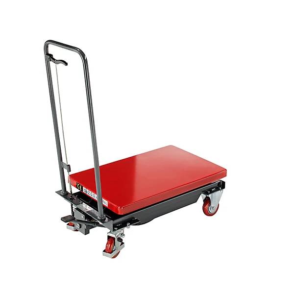 Hub-Plattformwagen Hubbereich 265 - 755 mm Tragfähigkeit 200 kg. TAKKT Industrial & Packaging GmbH 48056549-1