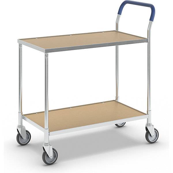 Tischwagen KOMFORT Böden Buche-Dekor LxBxH 840 x 435 x 900 mm. KONGAMEK AB 11774449