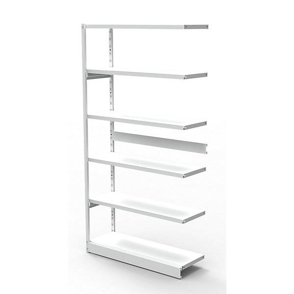 Büro-Steckregal ohne Rückwand Regalhöhe 1900 mm Anbauregal Breite x Tiefe 960 x 400 mm. Theo Kerkmann GmbH &-0