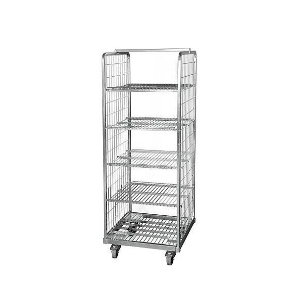 Stahlrollbehälter LxB 600 x 600 mm 2-seitig mit Stabilisierungsstange. ESB Engineering System Bau GmbH-2