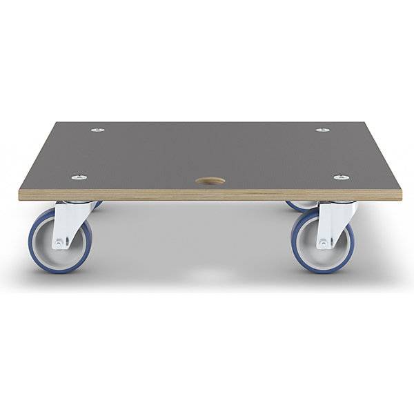 Transportroller MaxiGRIP rechteckig mit FSC®-Zertifizierung LxBxH 590 x 490 x 150 mm Tragfähigkeit 500 kg.-4