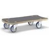 Transportroller MaxiGRIP rechteckig mit FSC®-Zertifizierung LxBxH 575 x 300 x 118 mm Tragfähigkeit 200 kg.