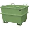 Universalcontainer Volumen 075 m³ resedagrün ab 2 Stk. eurokraft pro 49021549