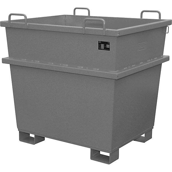 Universalcontainer Volumen 1 m³ mausgrau ab 2 Stk. TAKKT Industrial & Packaging GmbH 49021849