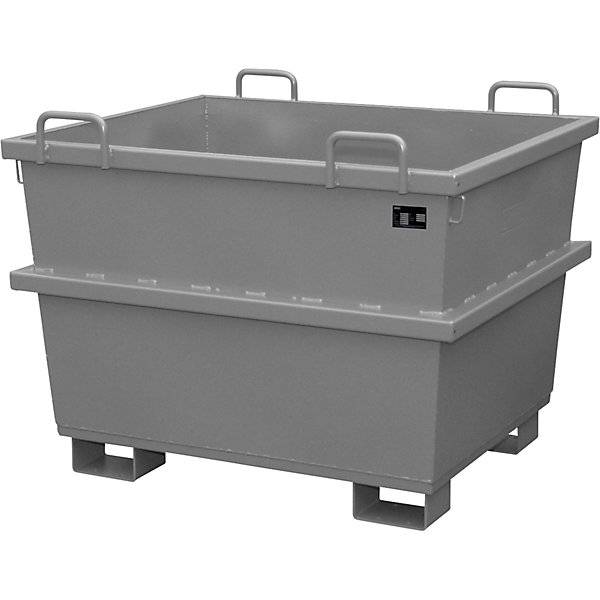 Universalcontainer Volumen 075 m³ mausgrau ab 2 Stk. TAKKT Industrial & Packaging GmbH 49021449