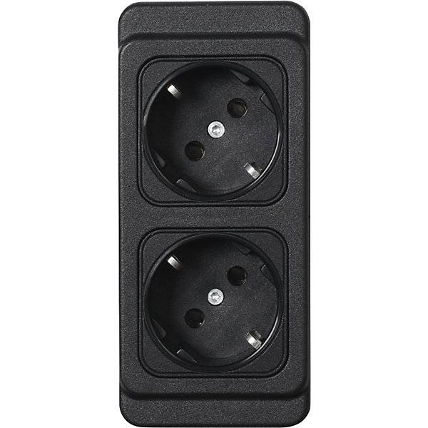Akku-Ladeschrank mit Schließfächern mit 2 x 4 Fächern 2 x 230 V grau / blau. Lista GmbH 49052149-1