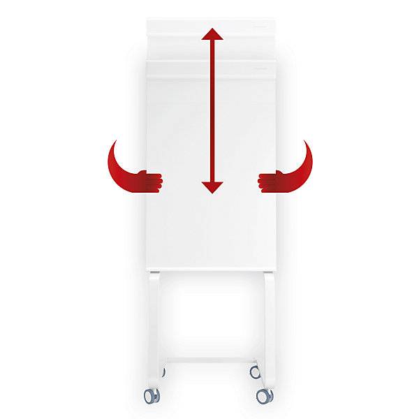 Flipchart EVOLUTION plus Schreibfläche 680 x 970 mm mobil. Holtz Office Support GmbH 11738549-4