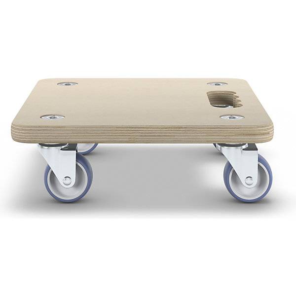 Transportroller aus Multiplexplatte quadratisch VE 2 Stk Räder mit TPR-Bandage (soft). Wagner System GmbH-4