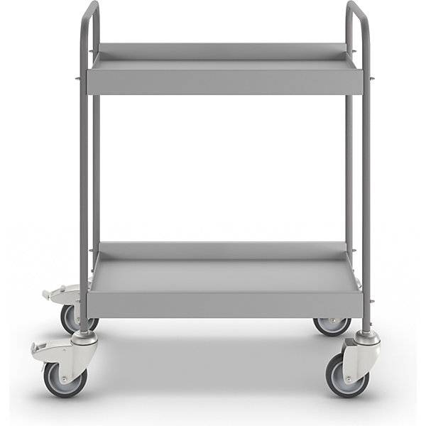 Beistellwagen mit 4 Lenkrollen 2 mit Doppelstopp Rad-Ø 100 mm. TAKKT Industrial & Packaging GmbH 45346549-1