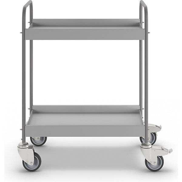 Beistellwagen mit 4 Lenkrollen 2 mit Doppelstopp Rad-Ø 100 mm. TAKKT Industrial & Packaging GmbH 45346549-3