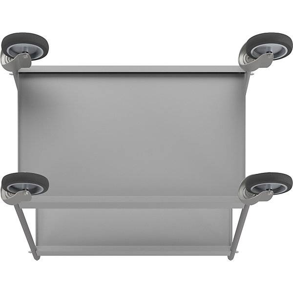 Beistellwagen mit 4 Lenkrollen Rad-Ø 125 mm. TAKKT Industrial & Packaging GmbH 45346649-4