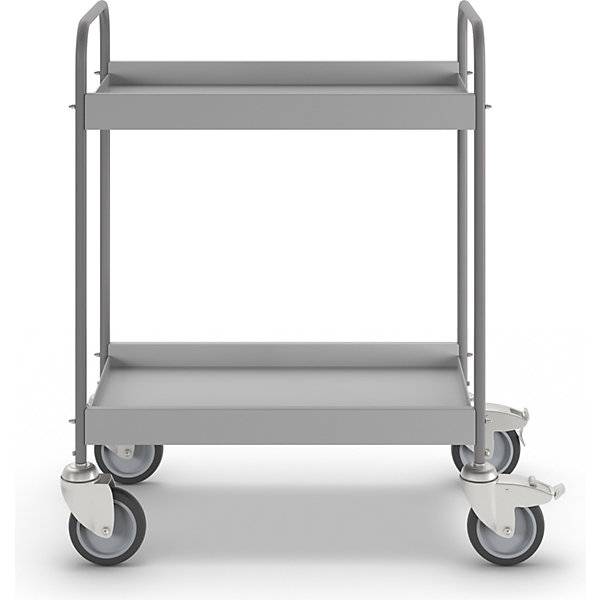 Beistellwagen mit 4 Lenkrollen 2 mit Doppelstopp Rad-Ø 125 mm. TAKKT Industrial & Packaging GmbH 45346749-2