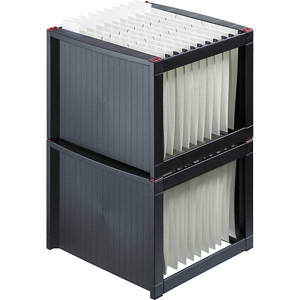 Hängeregistraturgestell BxTxH 360 x 380 x 272 mm VE 4 Stk schwarz. Maped Deutschland GmbH 11785149-2