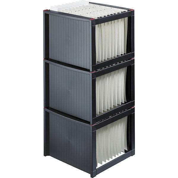 Hängeregistraturgestell BxTxH 360 x 380 x 272 mm VE 4 Stk schwarz. Maped Deutschland GmbH 11785149-3