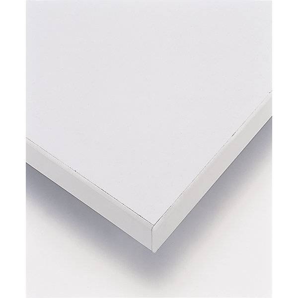 Arbeitstisch höhenverstellbar Gestell 60 x 30 mm melaminharzbeschichte Platte BxT 1500 x 1000 mm lichtgrau.-2