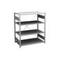 Steckregal Bauart leicht einseitig HxBxT 1200 x 1000 x 600 mm verzinkt Grundregal. Jul. vom Hofe GmbH & CO.
