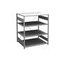Steckregal Bauart leicht einseitig HxBxT 1200 x 1000 x 800 mm verzinkt Grundregal. Jul. vom Hofe GmbH & CO.