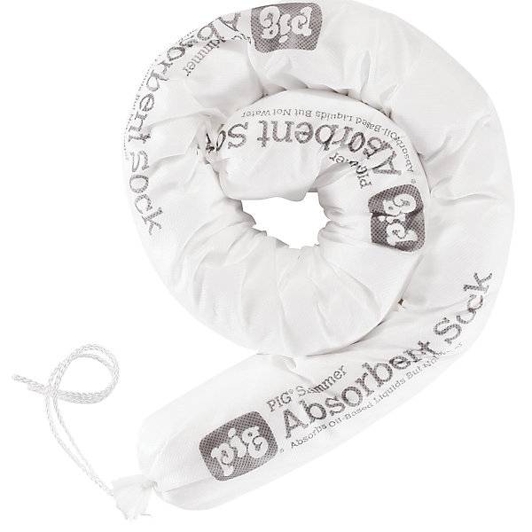 SKIMMER Bindevlies-Saugstrumpf Länge 1220 mm VE 10 Stk 38 l/VE Ø 80 mm. New Pig BV 52852049-0