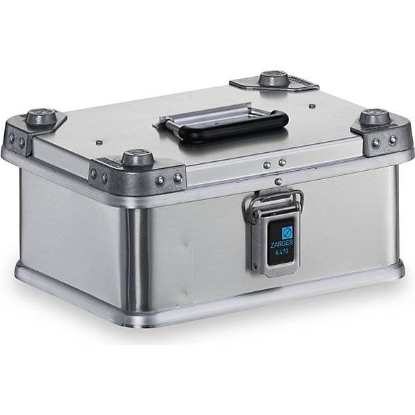 Alu-Transportkiste Inhalt 13 l Innen-LxBxH 350 x 250 x 150 mm in robuster Ausführung. Zarges GmbH 12246249-1