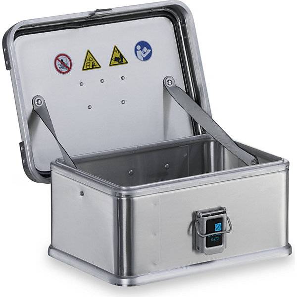 Alu-Transportkiste Inhalt 13 l Innen-LxBxH 350 x 250 x 150 mm in robuster Ausführung. Zarges GmbH 12246249-2