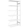 AntiBak®-Steckregal antibakteriell Regalhöhe 2500 mm Anbauregal Fachbodenbreite 1000 mm Fachbodentiefe 600