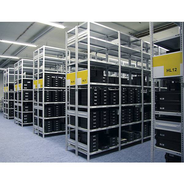ESD-Steckregal Regalhöhe 2500 mm Grundregal Boden-BxT 1000 x 400 mm. TAKKT Industrial & Packaging GmbH-3