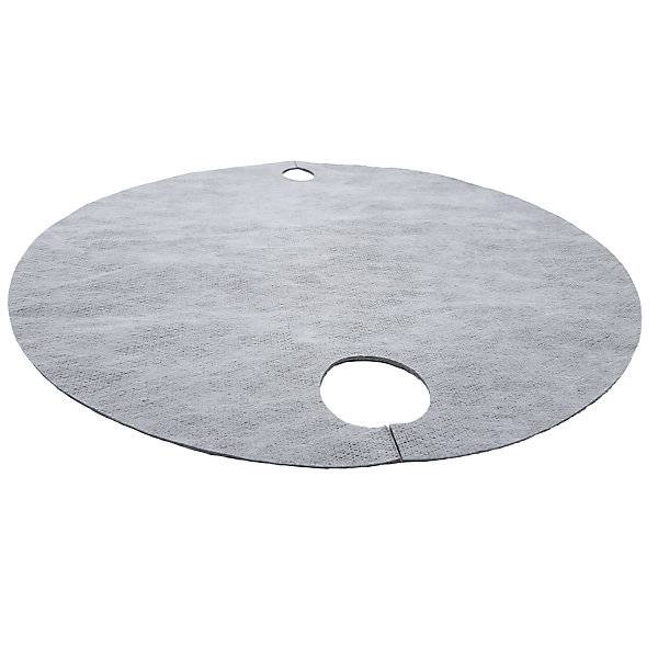 Bindevlies-Fassauflagen Ø 560 mm VE 25 Stk heavy grau. Emtez GmbH 12323149-0