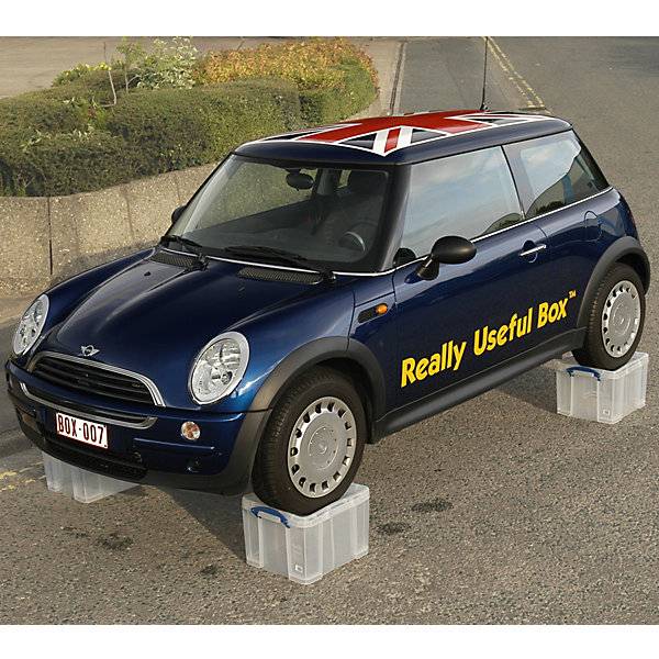 REALLY USEFUL Stapelbox mit Deckel Volumen 48 l LxBxH 610 x 402 x 315 mm. Alpha Paletten & Boxen e.K.-2