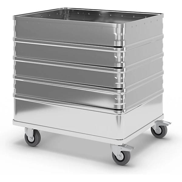 Alu-Kastenwagen Vollwand ohne Deckel Volumen 223 l. Gmoehling Transportgeraete | GmbH 12408449-2