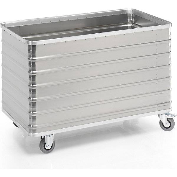 Alu-Kastenwagen Vollwand ohne Deckel Volumen 560 l. Gmoehling Transportgeraete | GmbH 12408849
