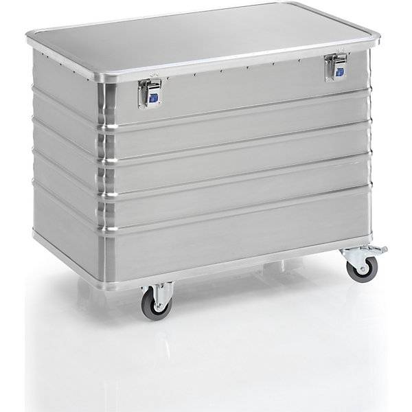 Alu-Kastenwagen Vollwand mit Deckel Volumen 322 l. Gmoehling Transportgeraete | GmbH 12409949-0