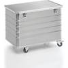 Alu-Kastenwagen Vollwand mit Deckel Volumen 322 l. Gmoehling Transportgeraete | GmbH 12409949