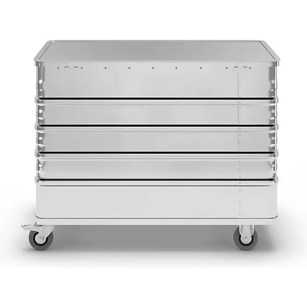 Alu-Kastenwagen Vollwand mit Deckel Volumen 322 l. Gmoehling Transportgeraete | GmbH 12409949-2