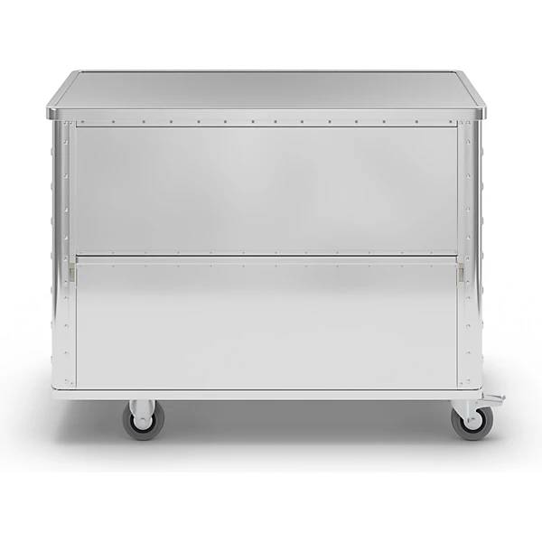 Alu-Kastenwagen absenkbare Seitenwand mit Deckel Volumen 650 l. Gmoehling Transportgeraete | GmbH 12411549-2