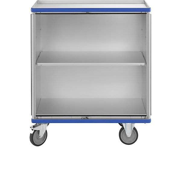 Schrankwagen aus Alu Tragfähigkeit 300 kg Außen-LxBxH 1220 x 640 x 1406 mm. Gmoehling Transportgeraete | GmbH-2