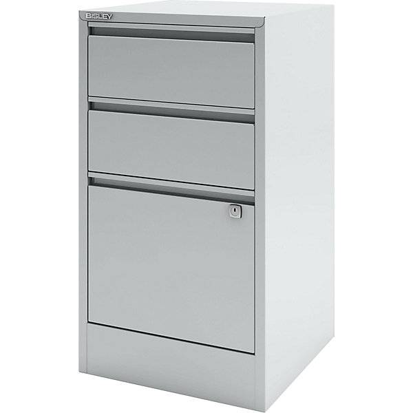 Hängeregistraturschrank HomeFiler 2 Schubladen 1 Hängeregistratur lichtgrau. Bisley GmbH 52650849