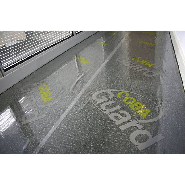 Bodenschutzfolie selbstklebend für weiche Böden LxB 50 m x 1200 mm. Coba Europe GmbH 12397049-1