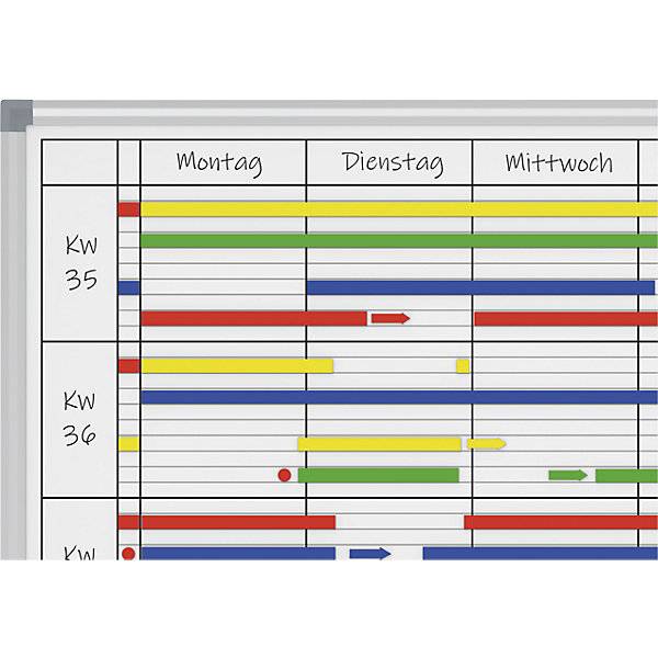 Plantafel MAULstandard Universalplaner kunststoffbeschichtet Breite 900 mm. Jakob Maul GmbH 17156149-2