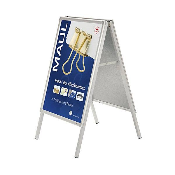 Kundenstopper doppelseitig Aluminium wetterbeständig für DIN A0. Jakob Maul GmbH 17157749-1