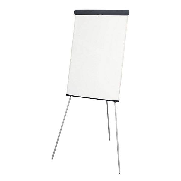 Flipchart dreibeinig Höhe 1860 mm ohne Papierhalter weiß. Jakob Maul GmbH 17162749-1