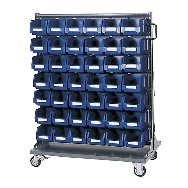 Lagerregal-Rollwagen ohne Sichtlagerkästen Höhe 1335 mm. Dinzl Ordnungstechnik GmbH 17168349