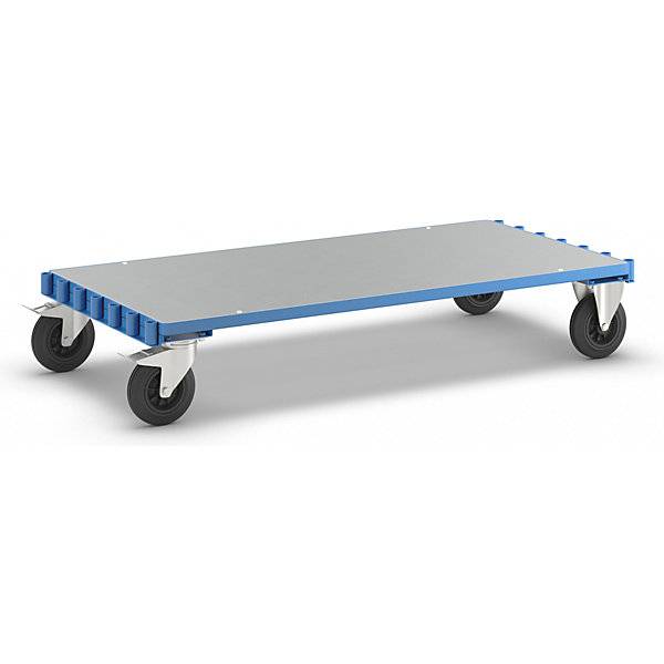 Platten-Transportwagen ohne Bügel Ladefläche 1600 x 800 mm Tragfähigkeit 500 kg Zinkblechladefläche. TAKKT-0