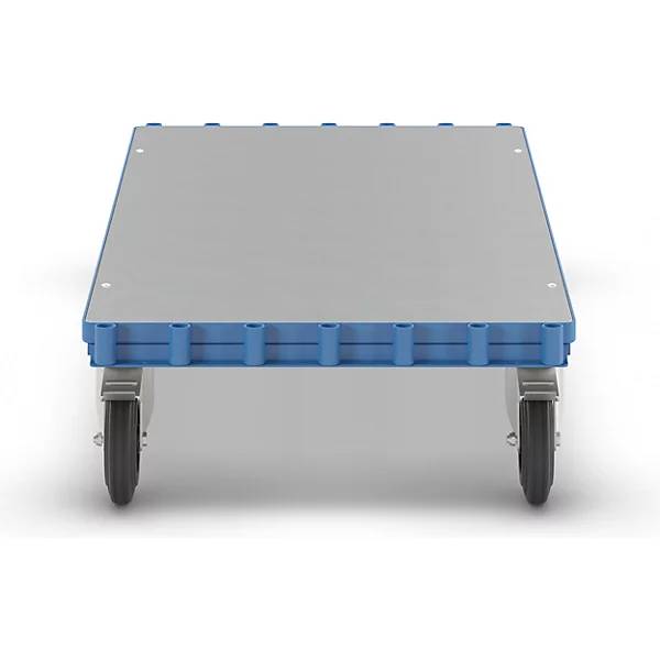 Platten-Transportwagen ohne Bügel Ladefläche 1600 x 800 mm Tragfähigkeit 500 kg Zinkblechladefläche. TAKKT-1