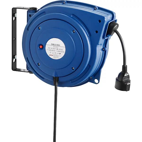 Kabelaufroller Kabelquerschnitt 15 mm² Kabellänge 10 m. TAKKT Industrial & Packaging GmbH 17634149
