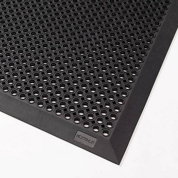 Schmutzfangmatte rollstuhlgeeignet schwarz LxB 1500 x 900 mm. Justrite Safety Group EMEA B.V 17686649-1